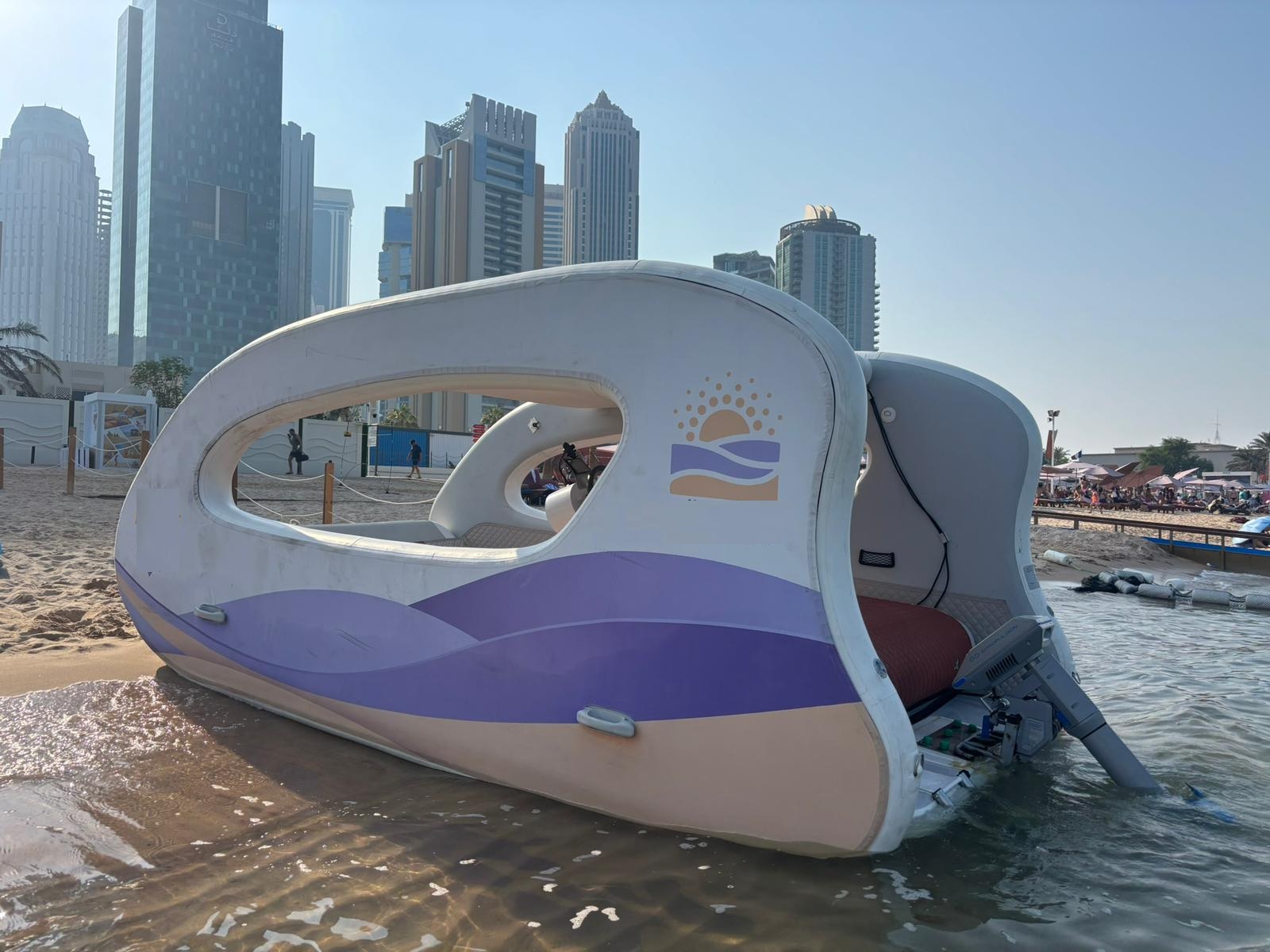 Self-drive Solar Boat