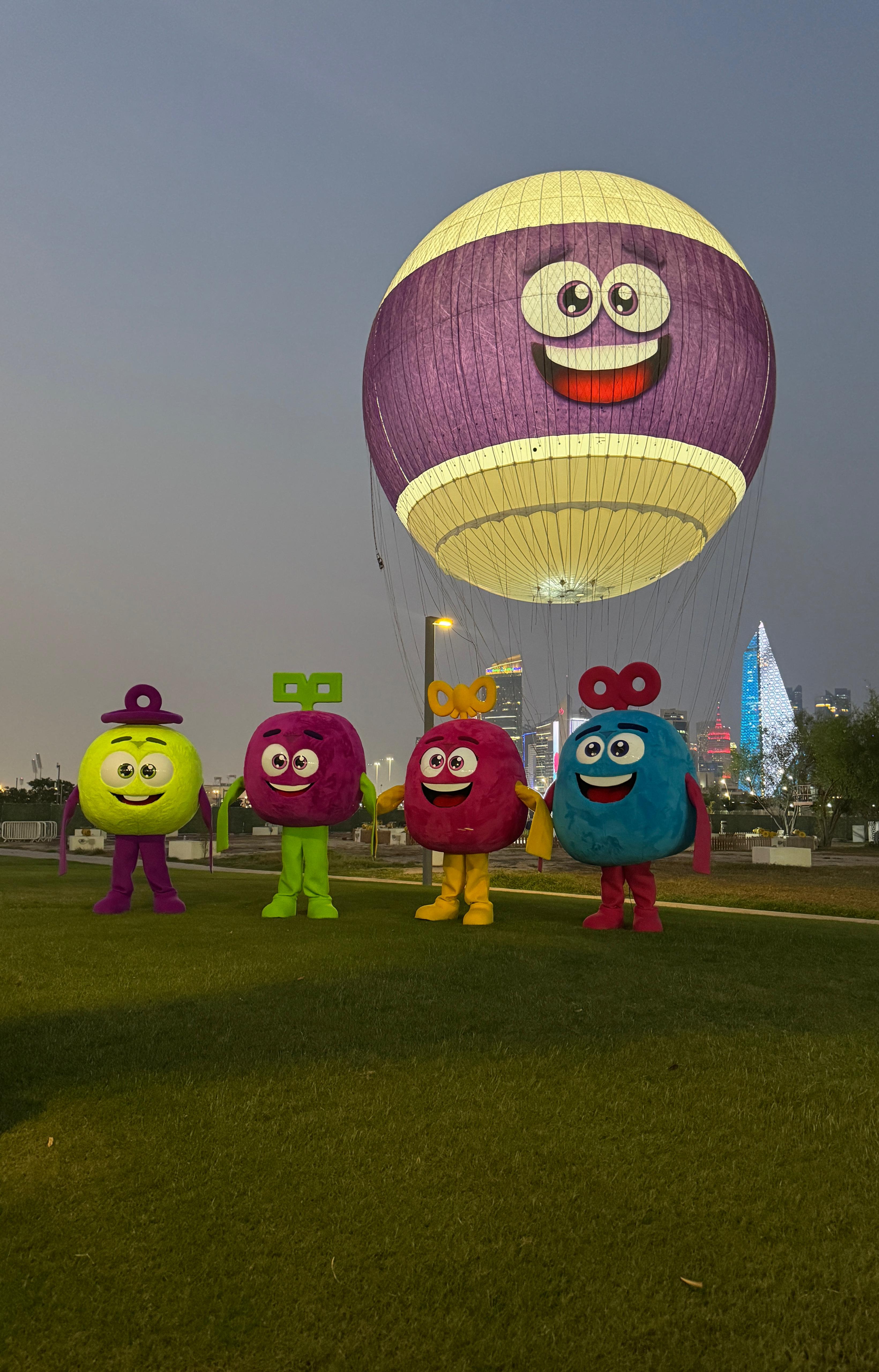 Doha Sky View Helium Balloon